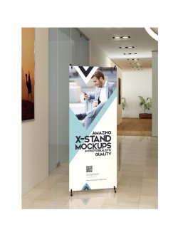 Roll up banner stand /...